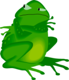 żaba zła